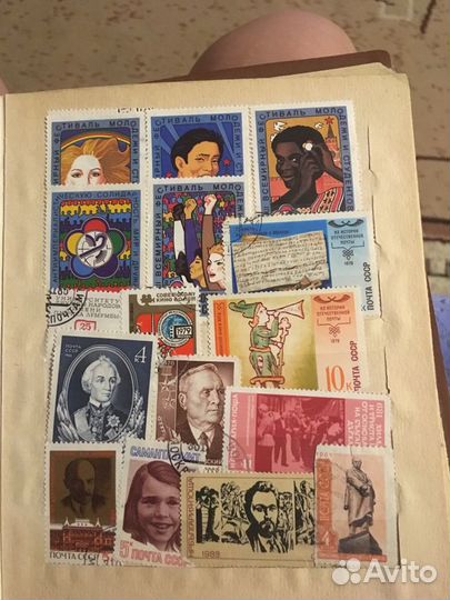 Марки советские и иностранные