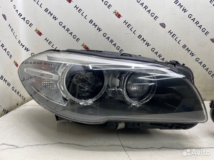 Передние фары Рест адаптив Bmw F10 F11 LCI