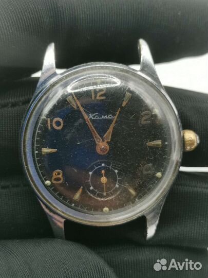 Часы наручные Кама Пылевлагонепроницаемые СССР