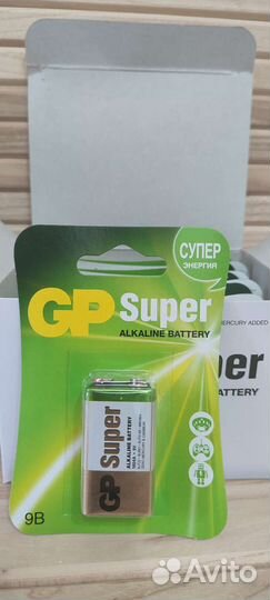 Батарейка 9v крона