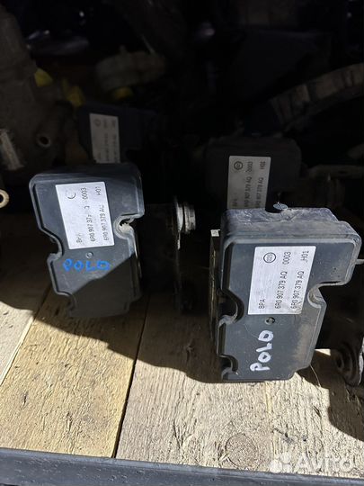 Блок абс abs volkswagen polo 2011-2019