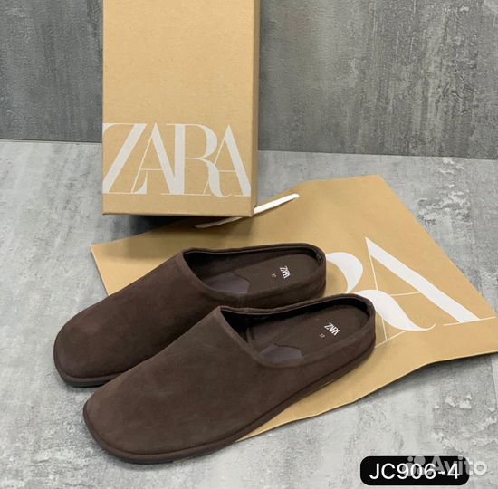 Zara туфли мюли