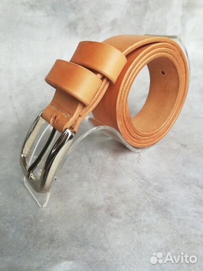 Мужской кожаный ремень. Новый