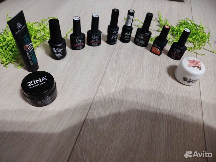 Для наращивания ногтей гель лак шеллак топ база