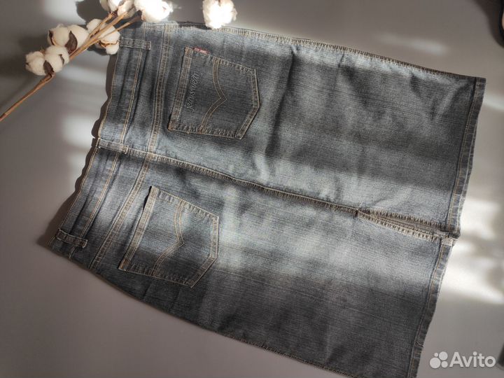 Джинсовая юбка 48 50