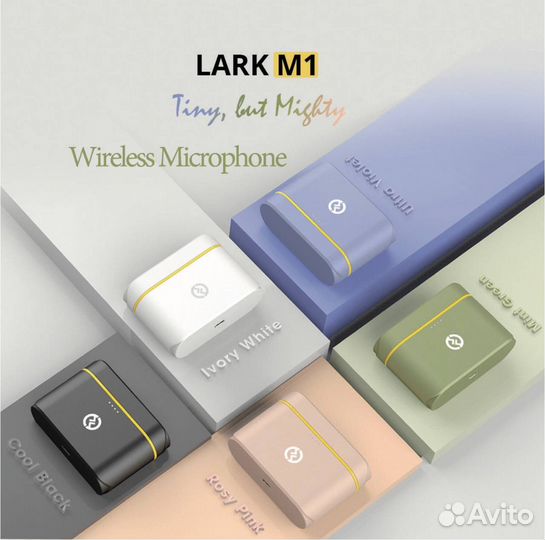 Микрофон петличный Hollyland Lark M1, оливковый