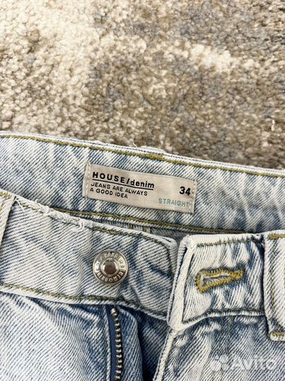 Джинсы straight