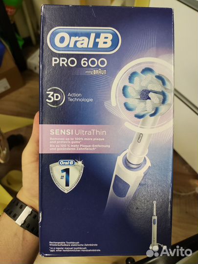 Электрическая Зубная щетка Oral b Sensi Pro 600