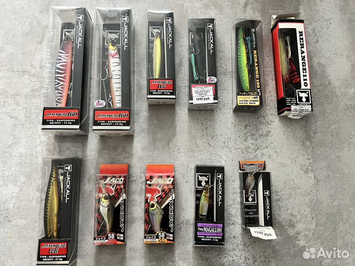 Воблеры jackall