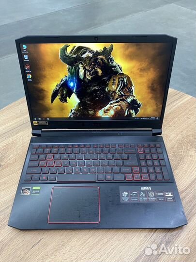 Acer Nitro GTX1650ti/6ядер/ssd/fullhd