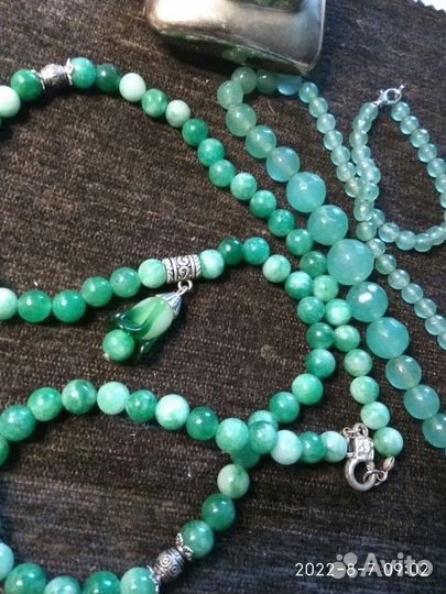 Амулет.Родолит гранат+ серебро.и др.минералы натур