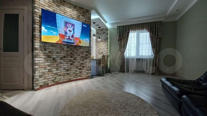 3-к. квартира, 74 м², 2/6 эт.