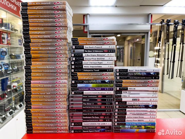 Игры для PSP Sony Диски UMD Много в наличии