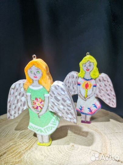 Набор Рождественский ангел. 2шт