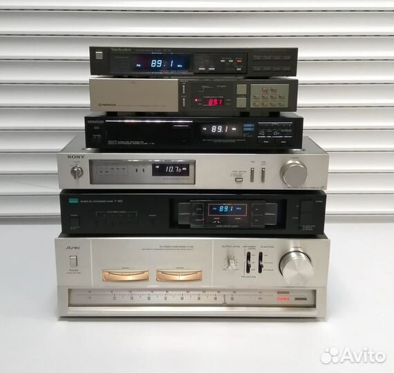 Тюнеры японские, FM до 90мгц