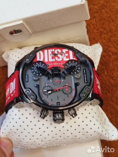 Часы Оригинальные diesel DZ7423 DZ7463 красный