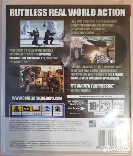 Conflict Denied Ops PS3