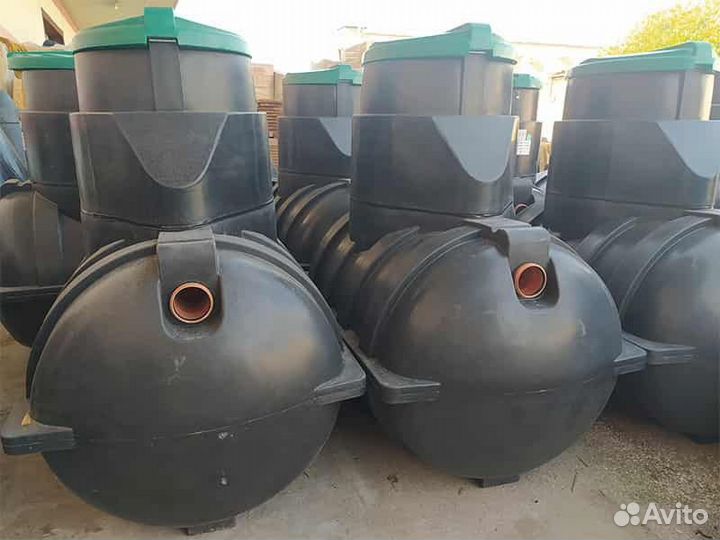 Емкость пластиковая под канализацию септики