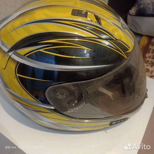 Шлем универсальный мотошлем