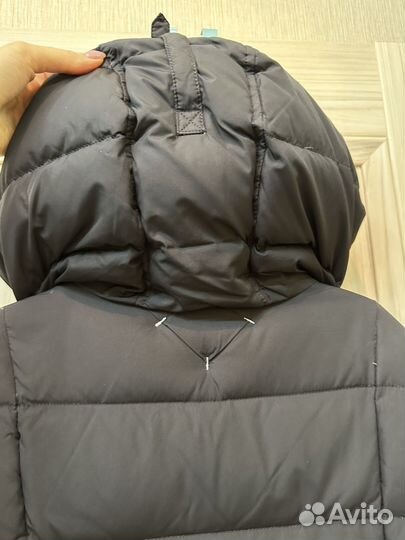 Пуховик женский черный, размер S, Misun