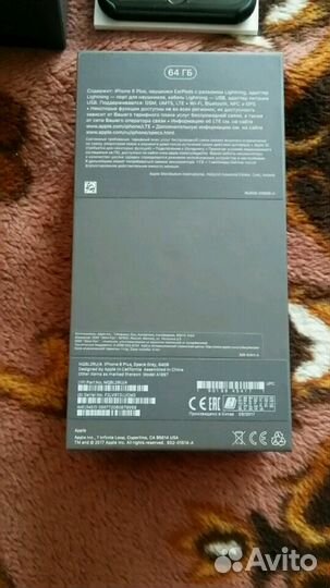 iPhone 8+64GB.02.11.2017