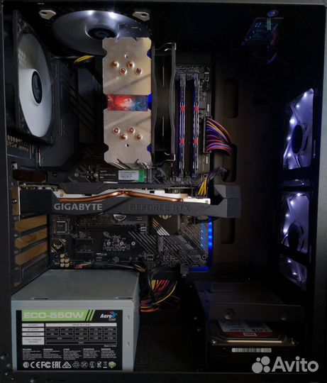 Игровой Компьютер в сборке