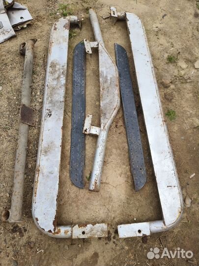 Подножки пороги на ниву Ваз 2121