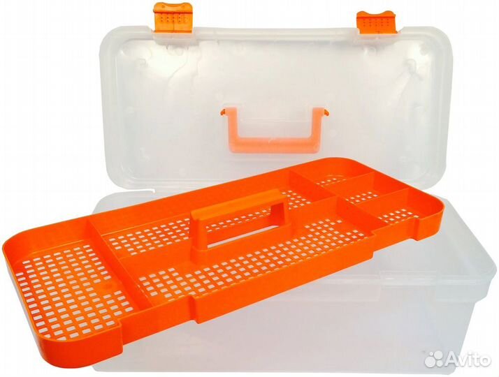 Ящик для инструмента 411х182х172мм тек.А.тек