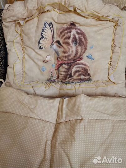 Бортики в детскую кроватку