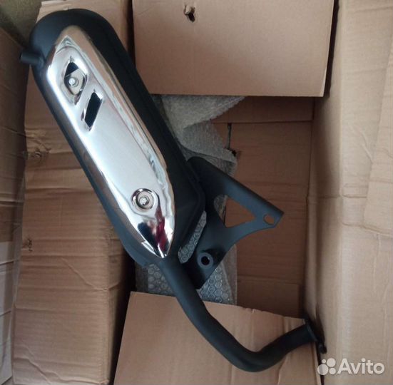 Глушитель на скутер мотоцикл