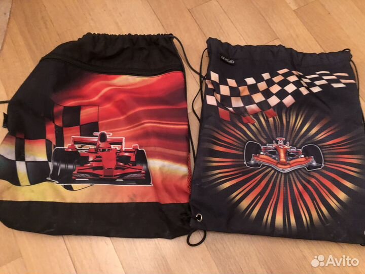 Школьный рюкзак (ранец) с мешками для обуви