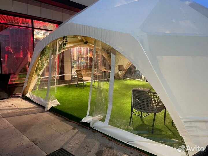 Изготовление тентов, мягких окон. Аренда шатров