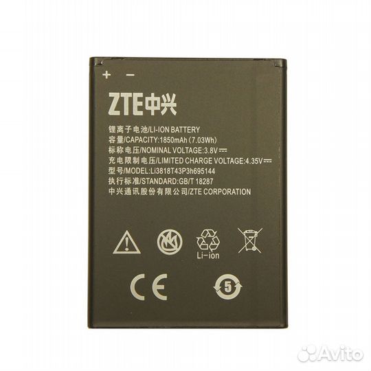 Батарея Аккумулятор ZTE Blade V830 (1850mAh)