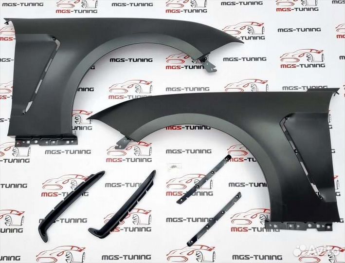 Крылья стиль GT350 Ford Mustang 2017+