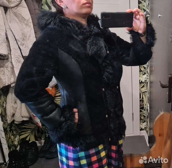 Дубленка натур 48