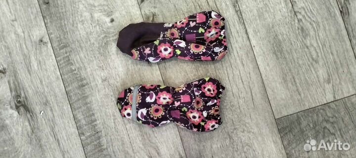 Краги демисезонные 4-6 лет для девочки