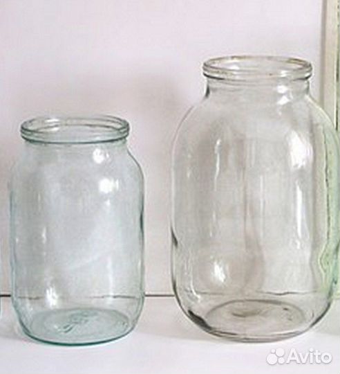 Банки и баллоны стеклянные от 0,2 до 3 литров