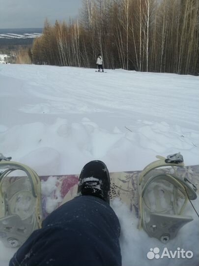 Сноуборд Morrow Wildflover с креплениями