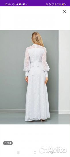 Вечернее,либо свадебное платье 46 48 р