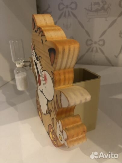 Стакан для зубных щеток песочные часы Bartolucci