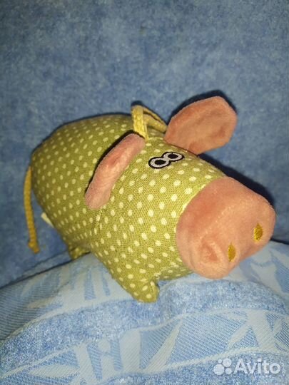 Мягкие игрушки Зайчик, Поросёнок, Лисёнок