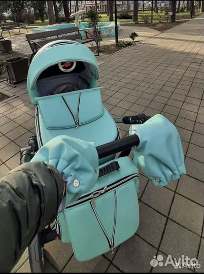 Коляска adamex 3 в 1 б/у