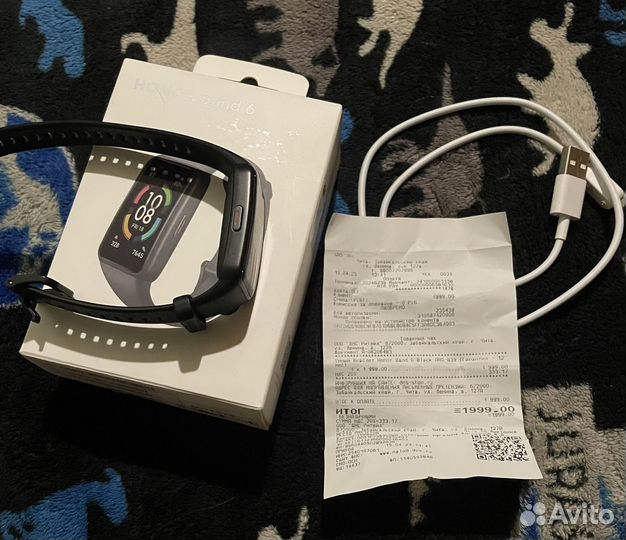 Smart watch honor band 6