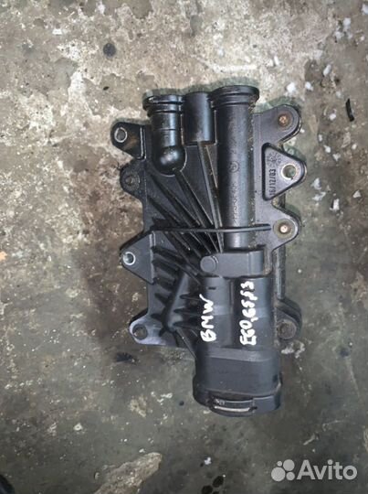 Масляный радиатор bmw e60 m57 АКПП