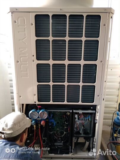 Монтаж VRF- систем