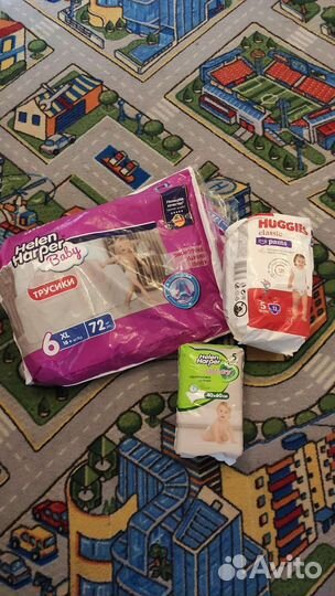 Подгузники трусики huggies 5,6