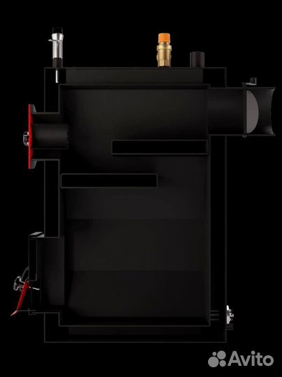 Твердотопливный котёл 65 квт