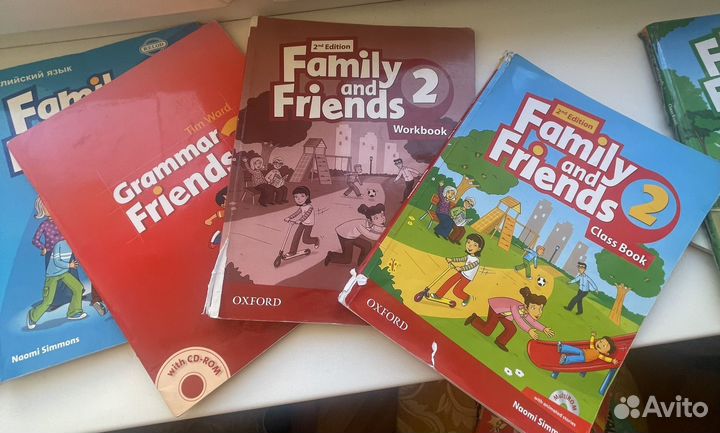 Учебник английского языка Family and Frends 1,2,3