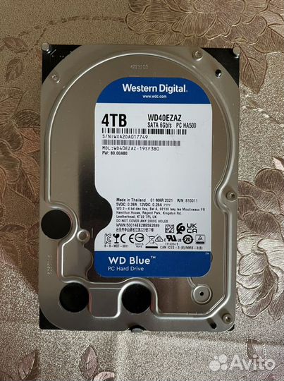 Жесткий диск 4tb / 6tb / 14tb