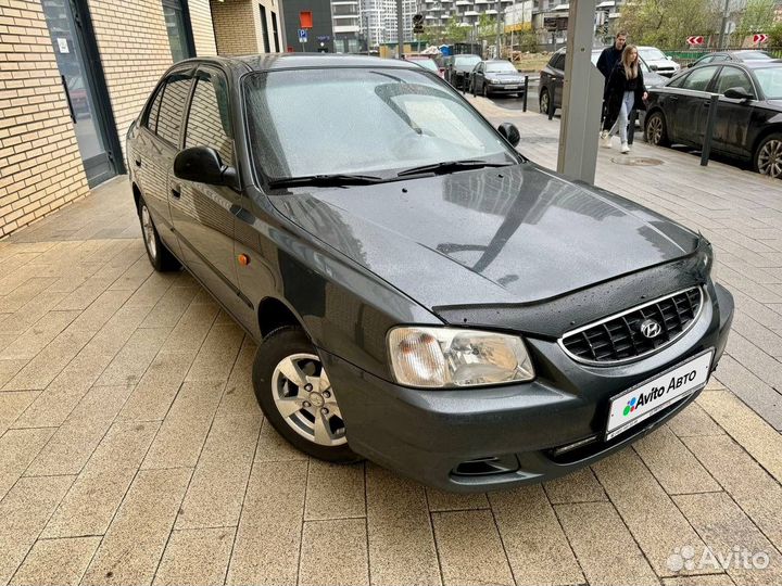 Hyundai Accent 1.5 МТ, 2008, 191 000 км